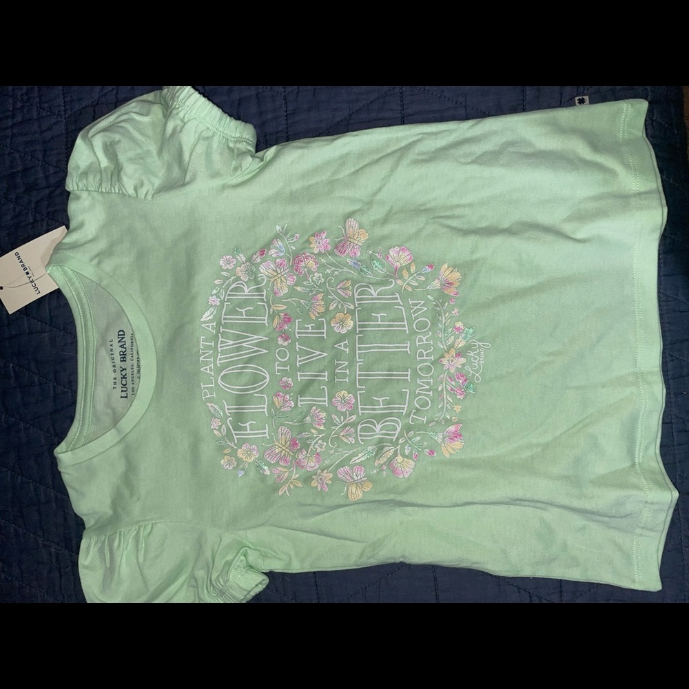 Lucky brand kids t shirt